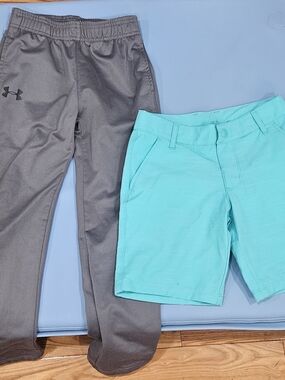 Under Armour Kids Grey Joggers and Art Class Swim Bottoms
